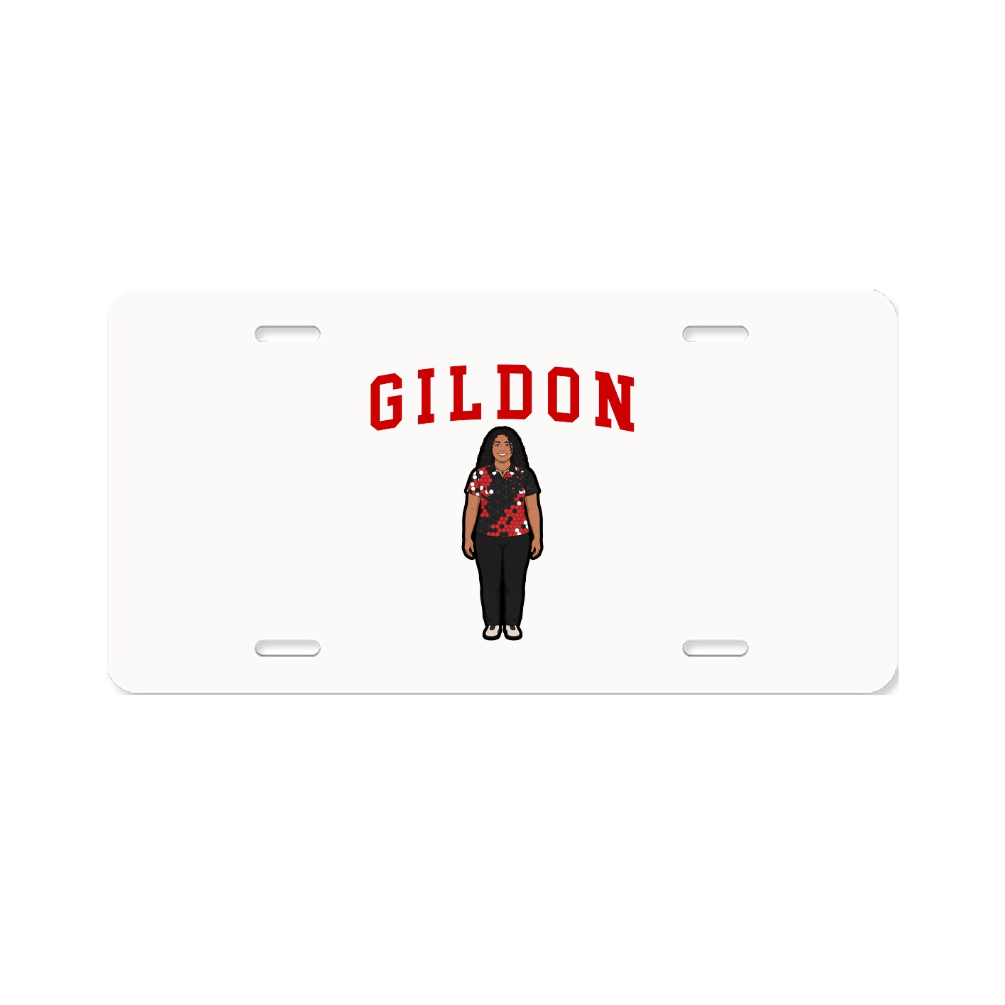 License Plate — Shirsey in Classic