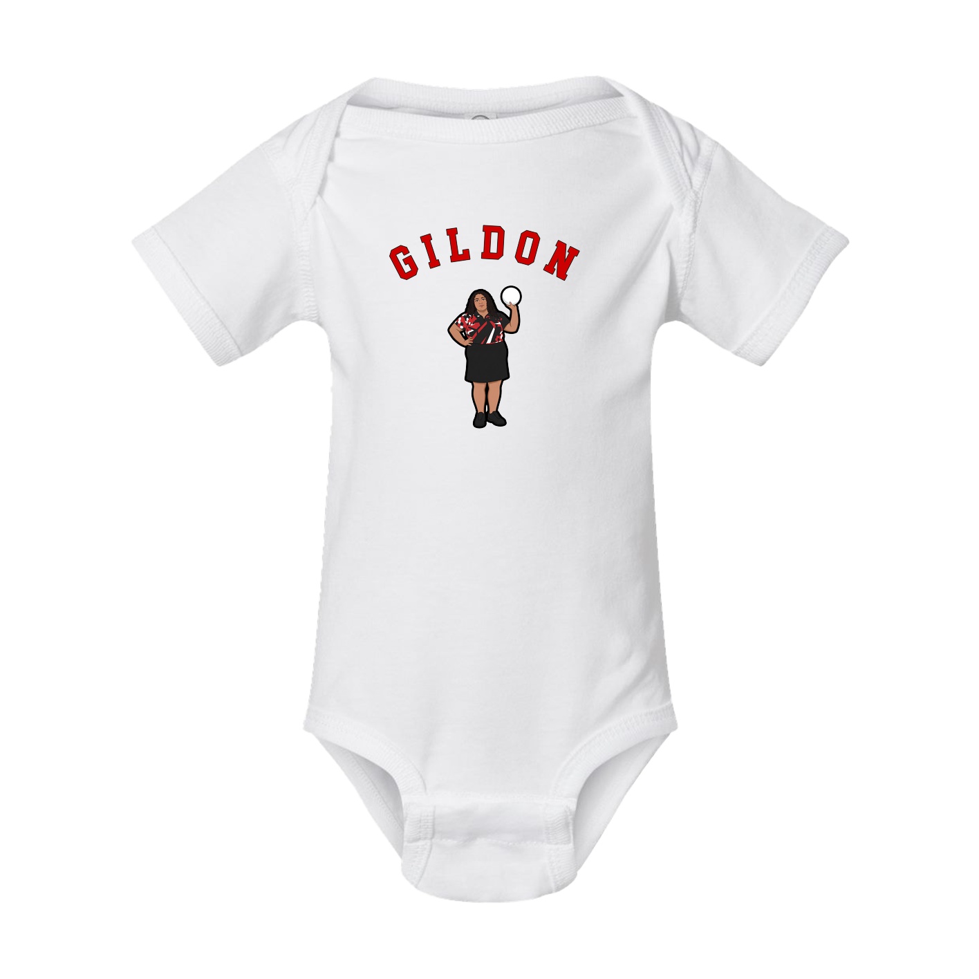 Baby Onesie — Shirsey Arch in White
