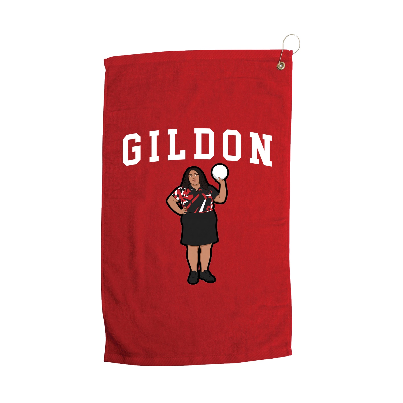 Golf Towel — Shirsey in Red