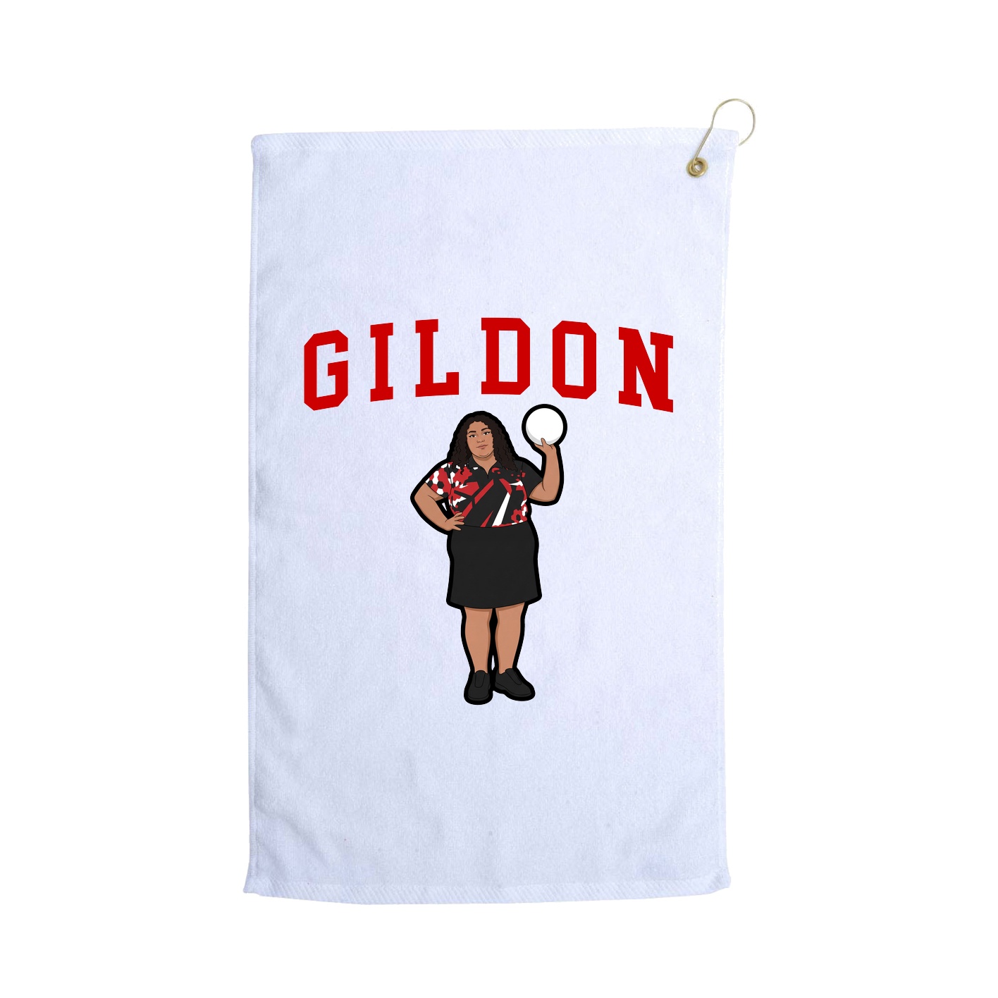 Golf Towel — Shirsey in White