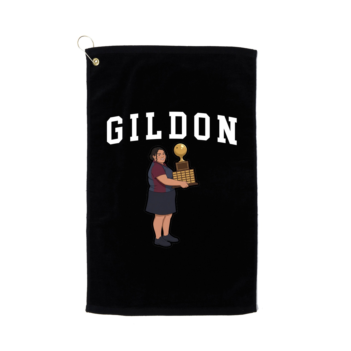Golf Towel — Shirsey in Black