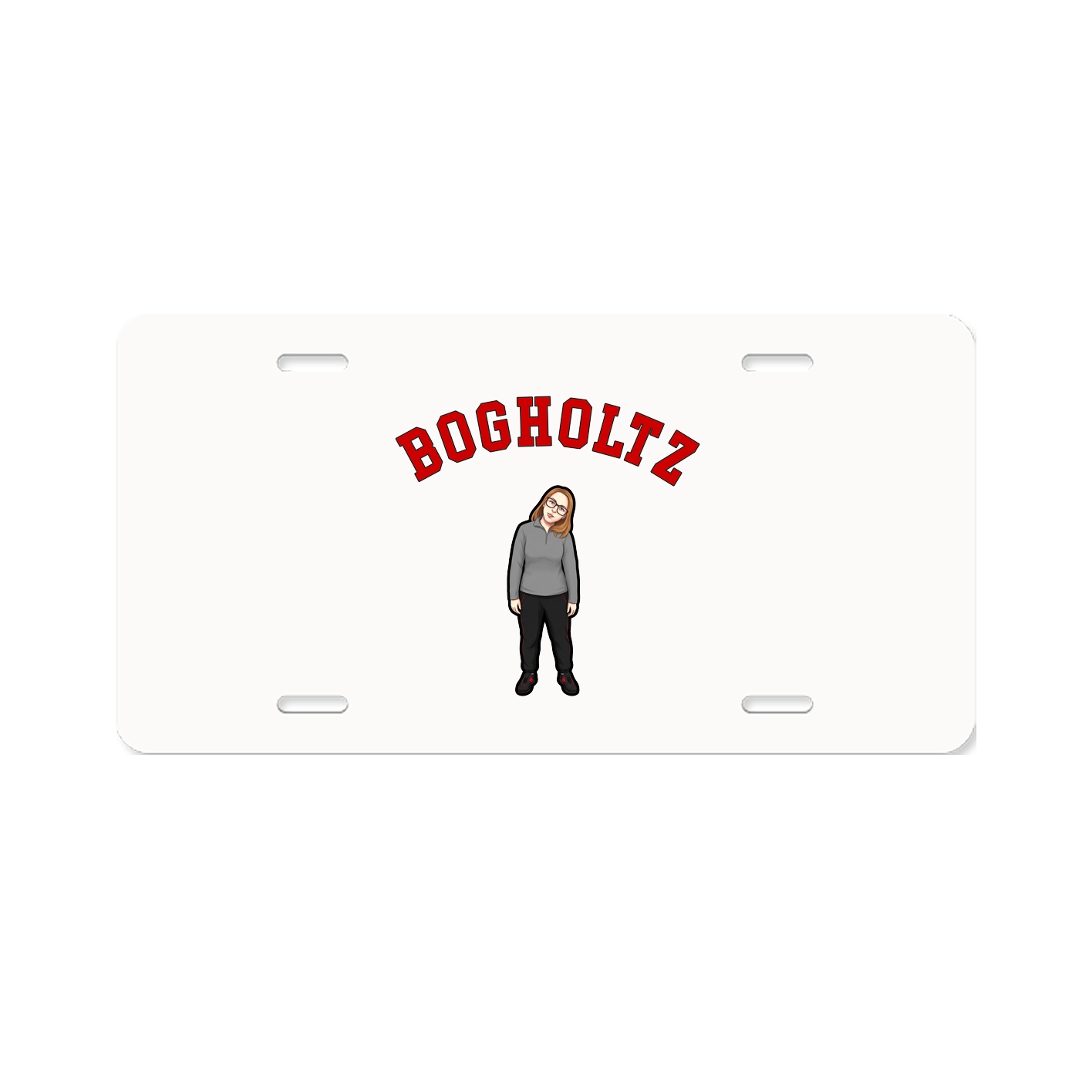 License Plate — Shirsey Arch in Classic