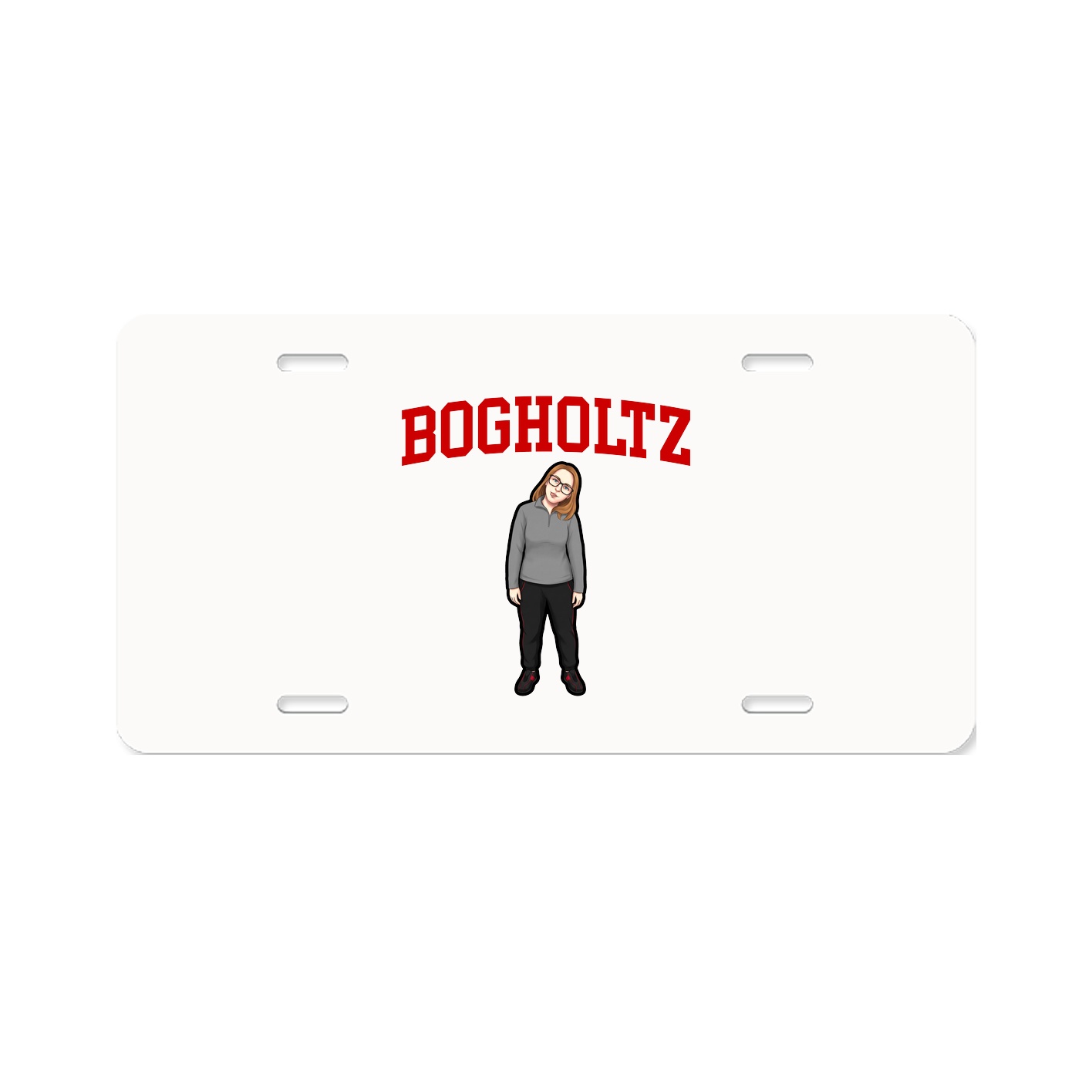 License Plate — Shirsey in Classic