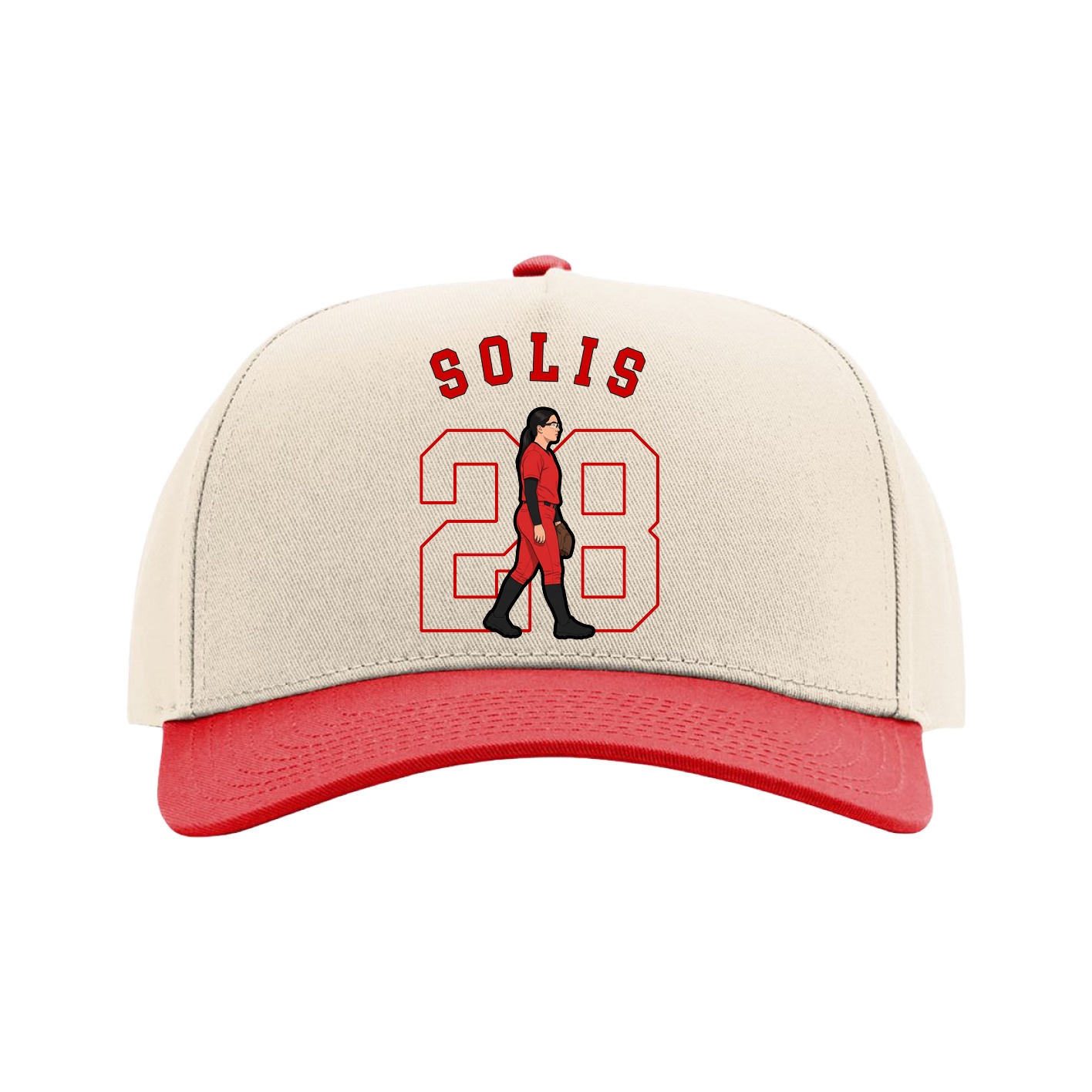 Full Fabric Five-Panel Champ Cap