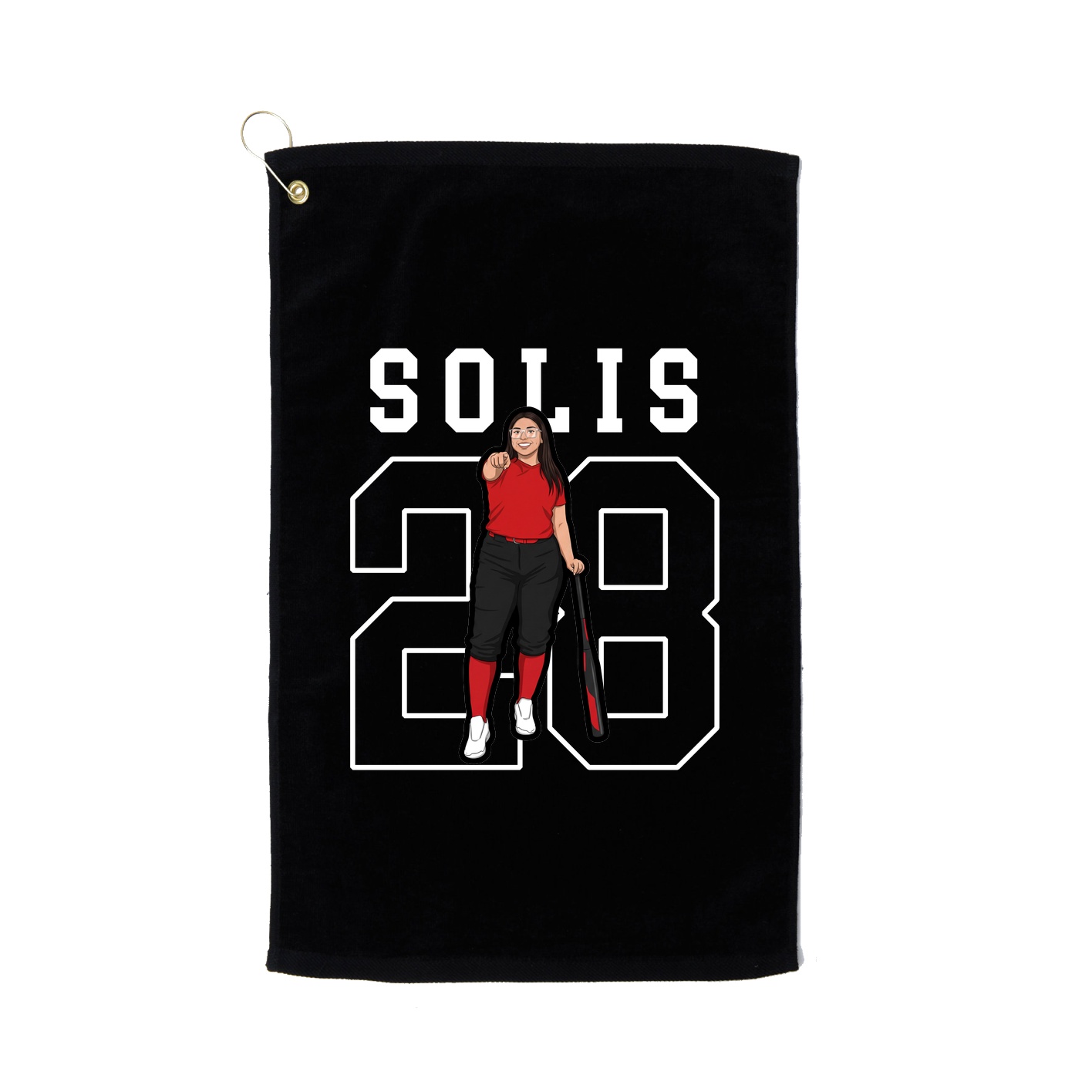 Golf Towel — Shirsey in Black
