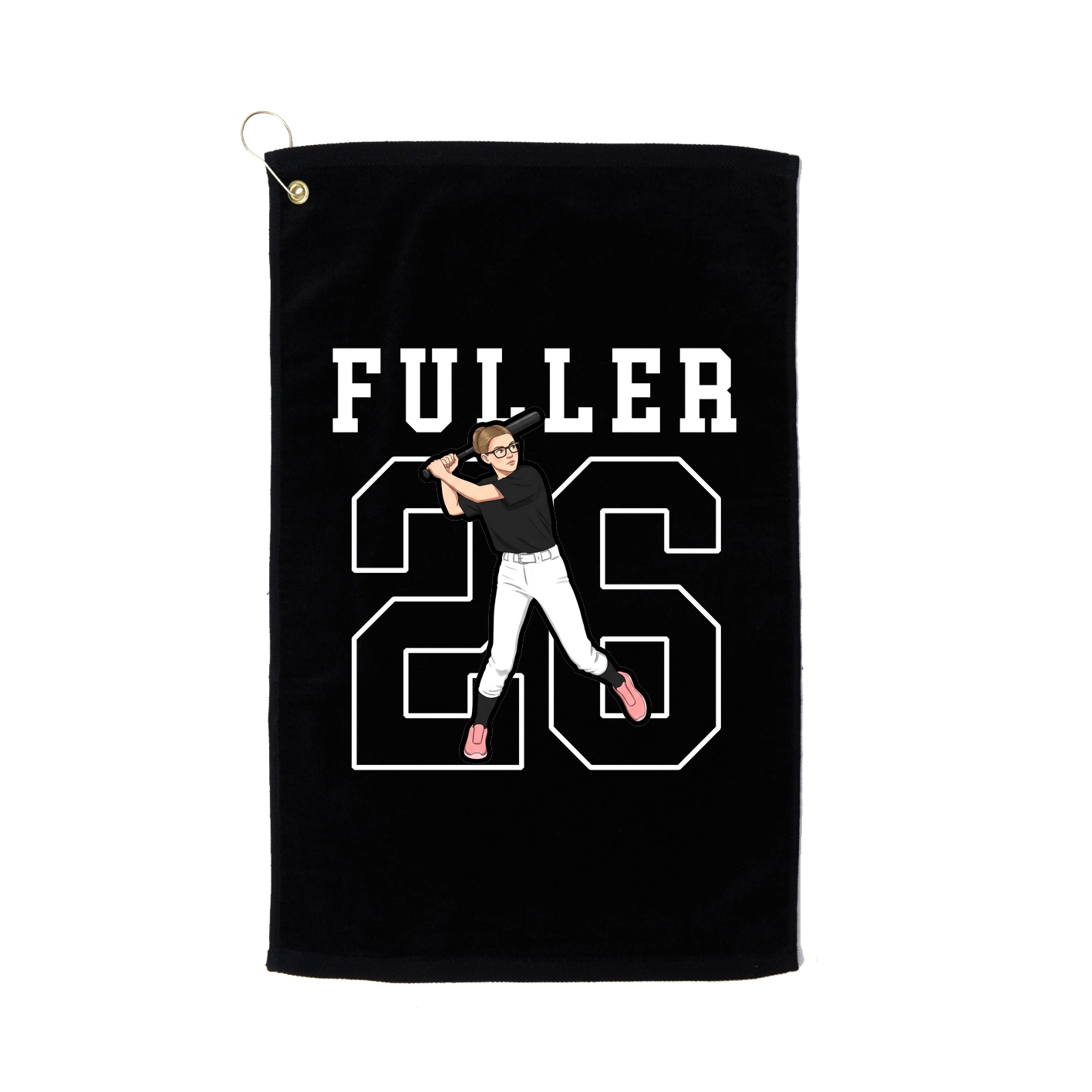 Golf Towel — Shirsey in Black