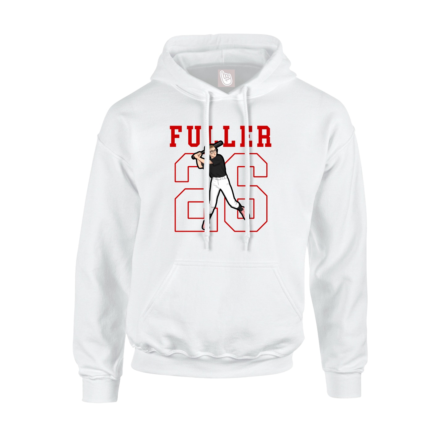 Youth Hoodie — Shirsey in White