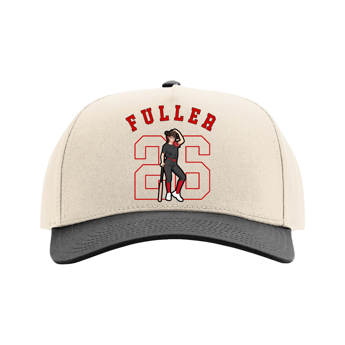 Full Fabric Five-Panel Champ Cap