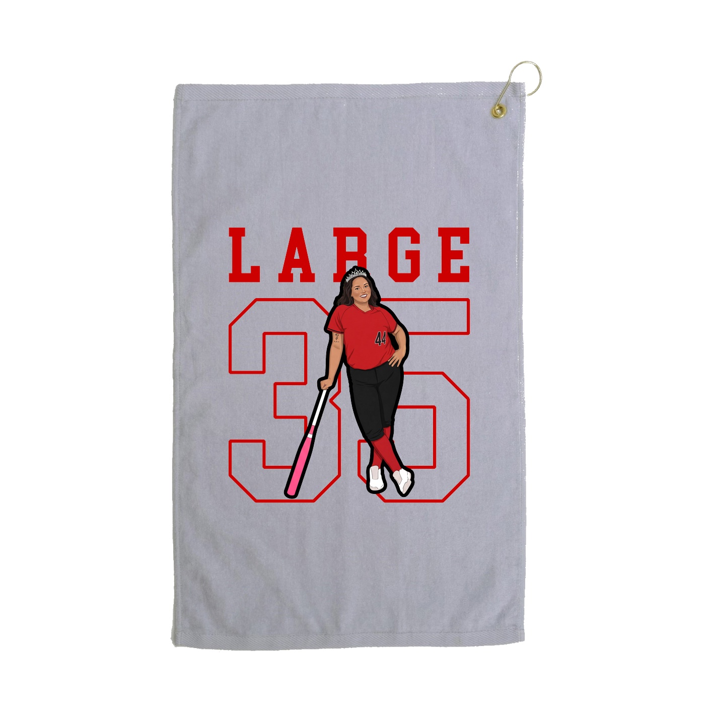 Golf Towel — Shirsey in Grey
