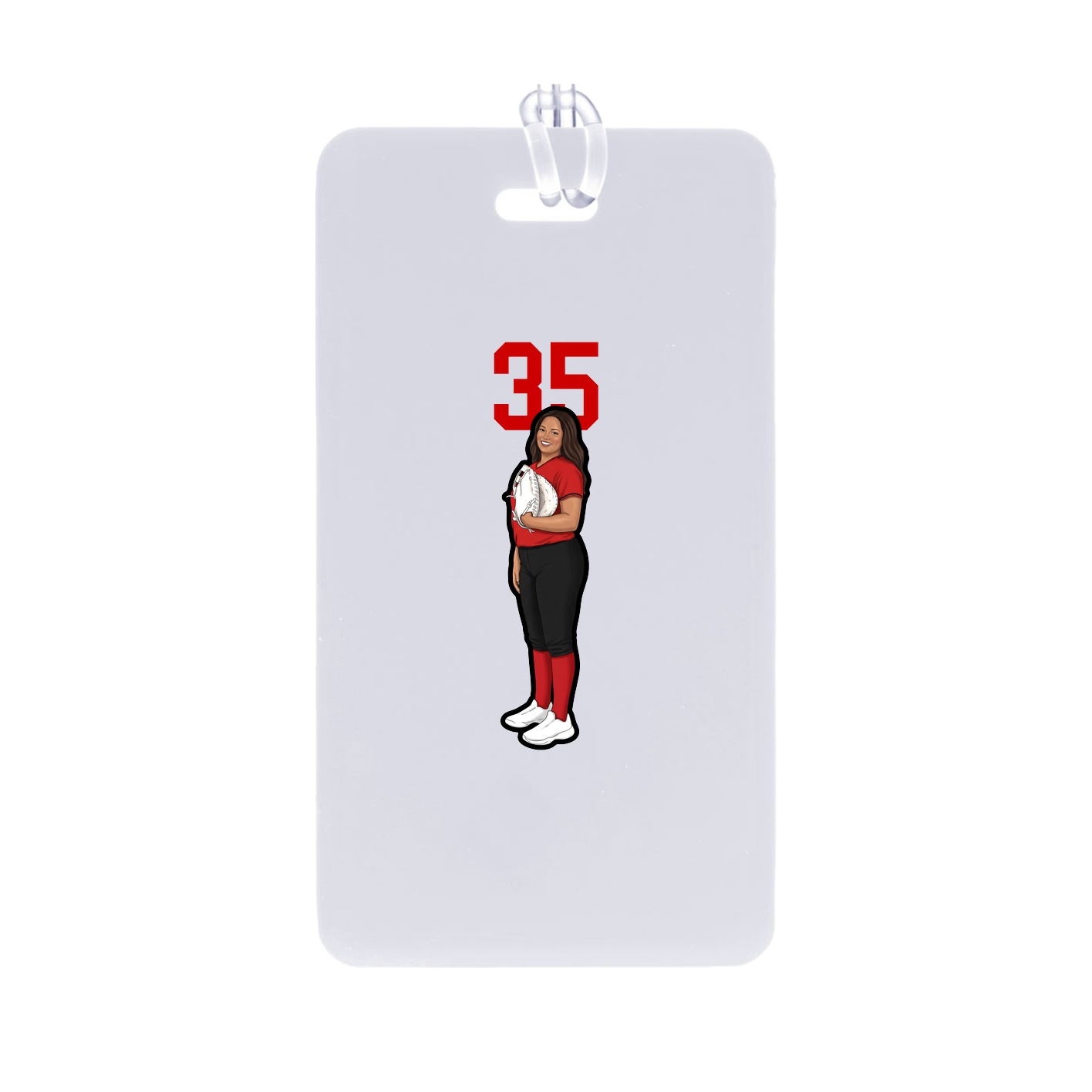 Bag Tag — Number Top in Classic