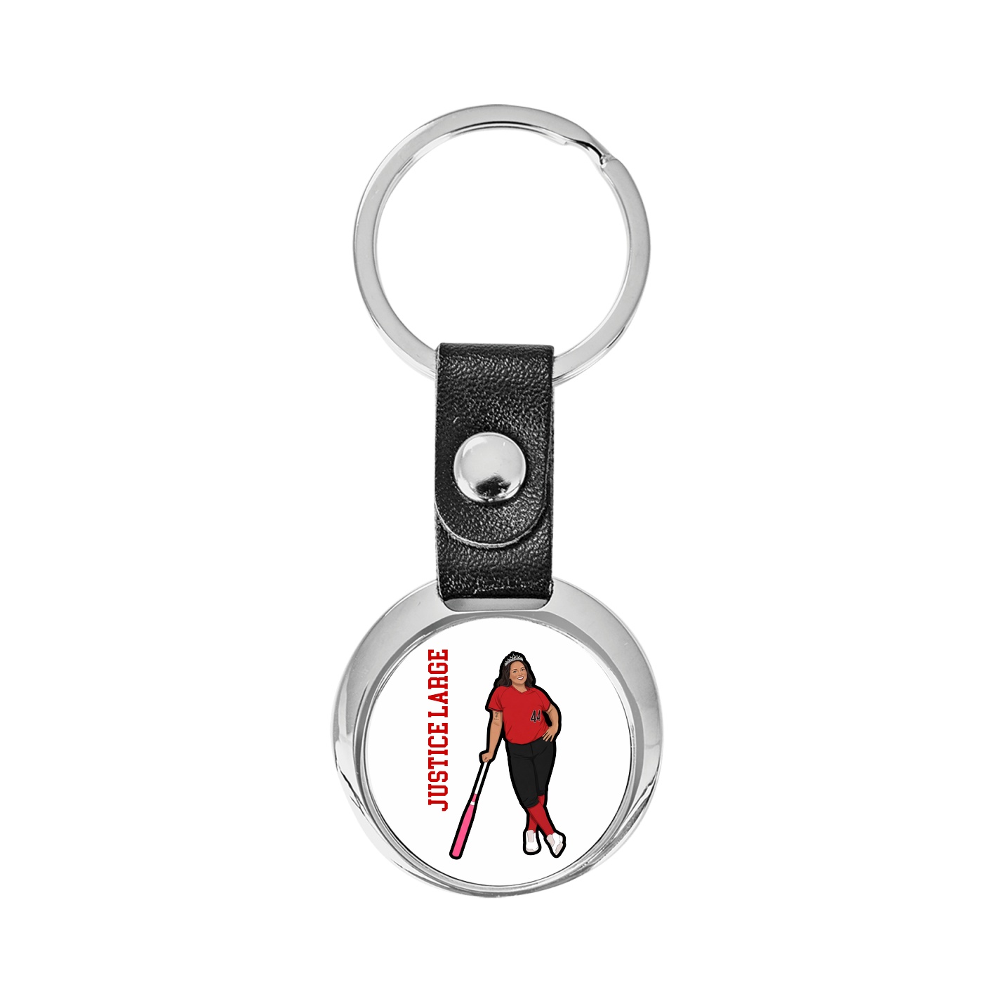 Key Chain — Name Vertical in Classic