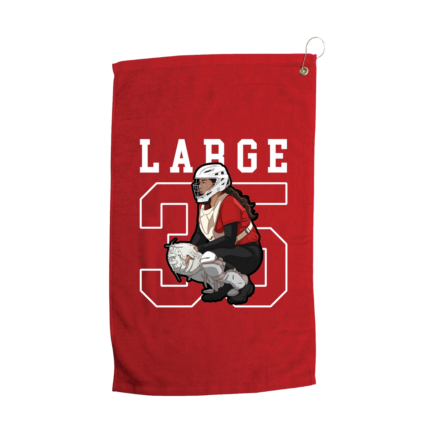Golf Towel — Shirsey in Red