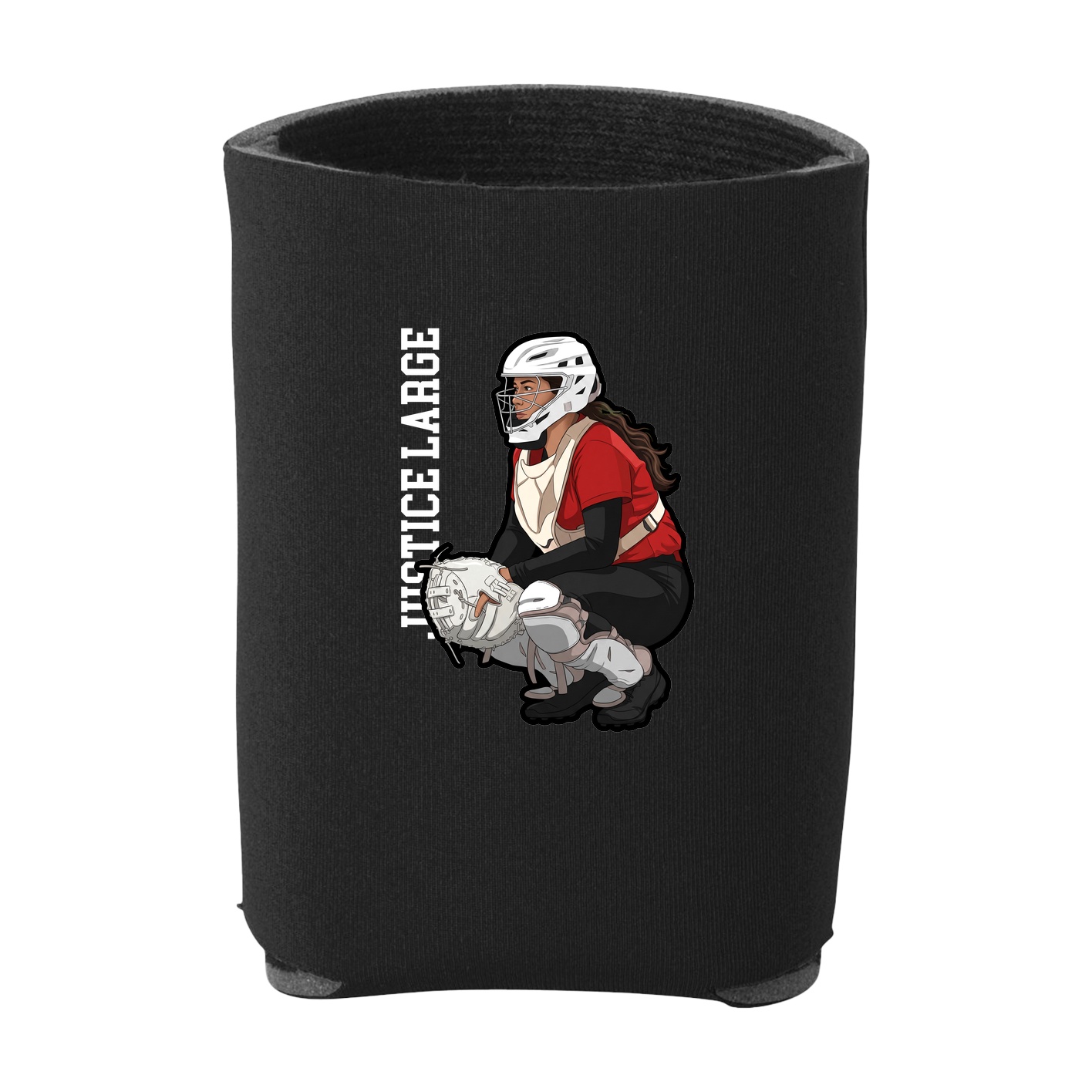 Can Holder — Name Vertical in Black