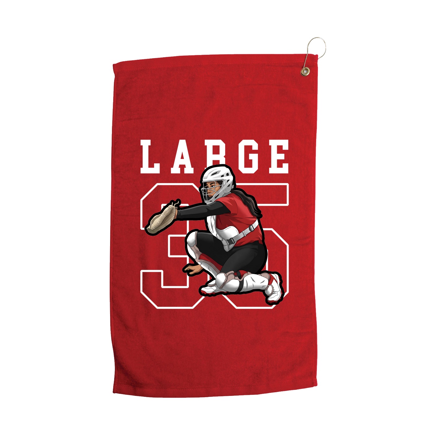 Golf Towel — Shirsey in Red