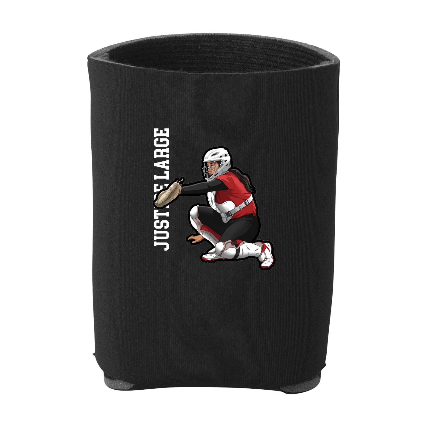 Can Holder — Name Vertical in Black