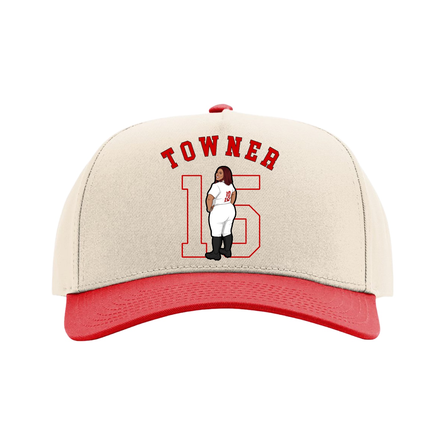 Full Fabric Five-Panel Champ Cap