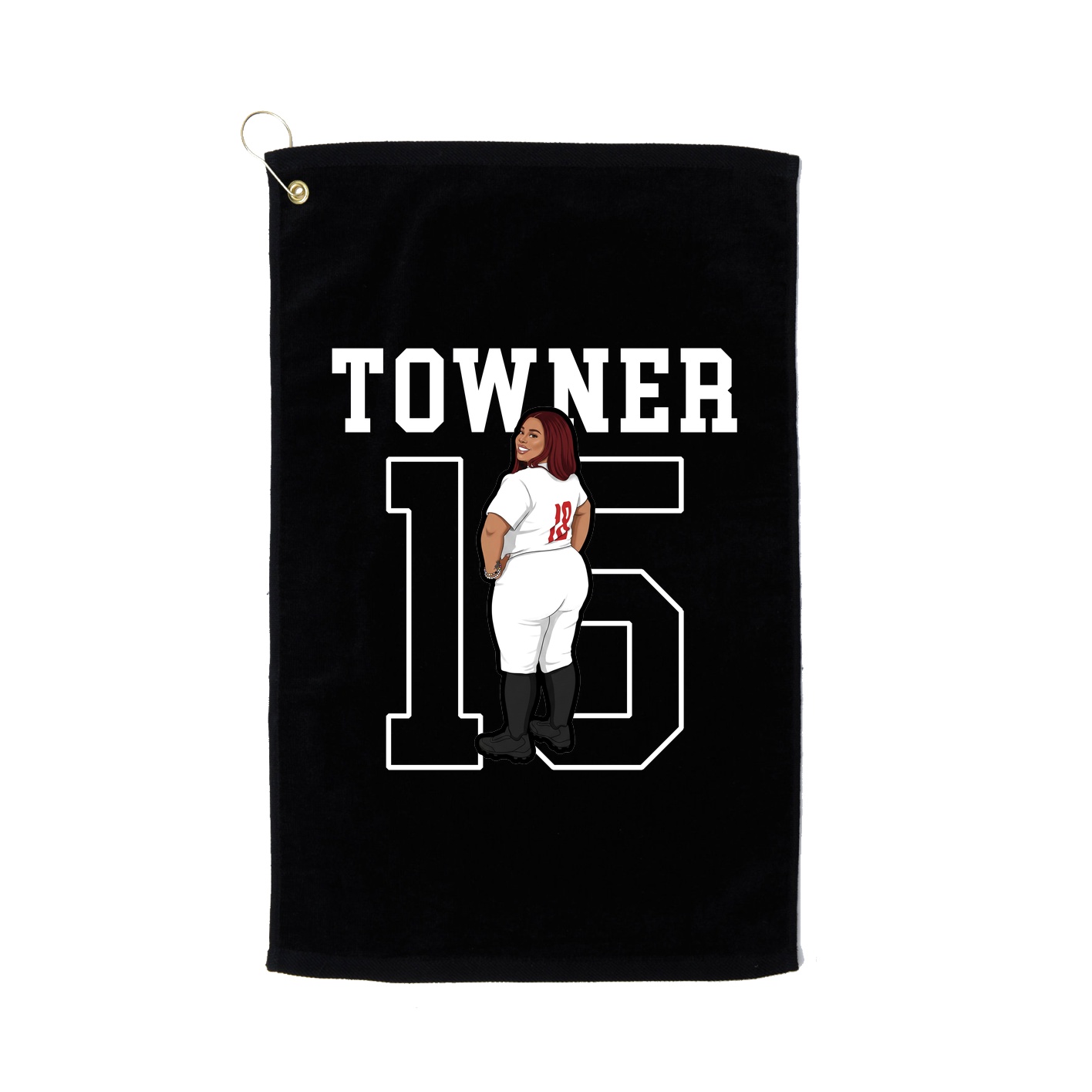 Terry Velour Golf Towel