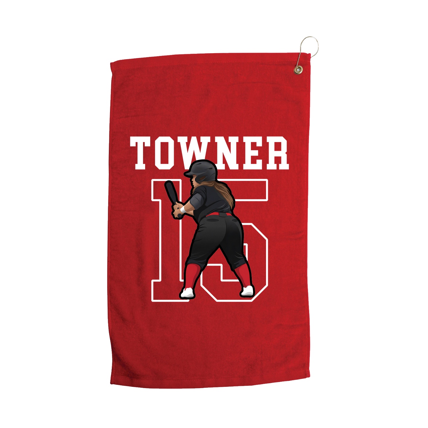 Golf Towel — Shirsey in Red