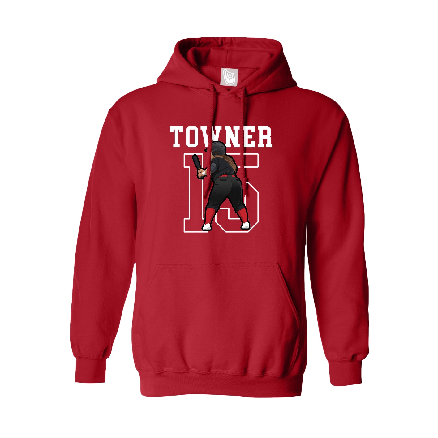 Hoodie — Shirsey in Red