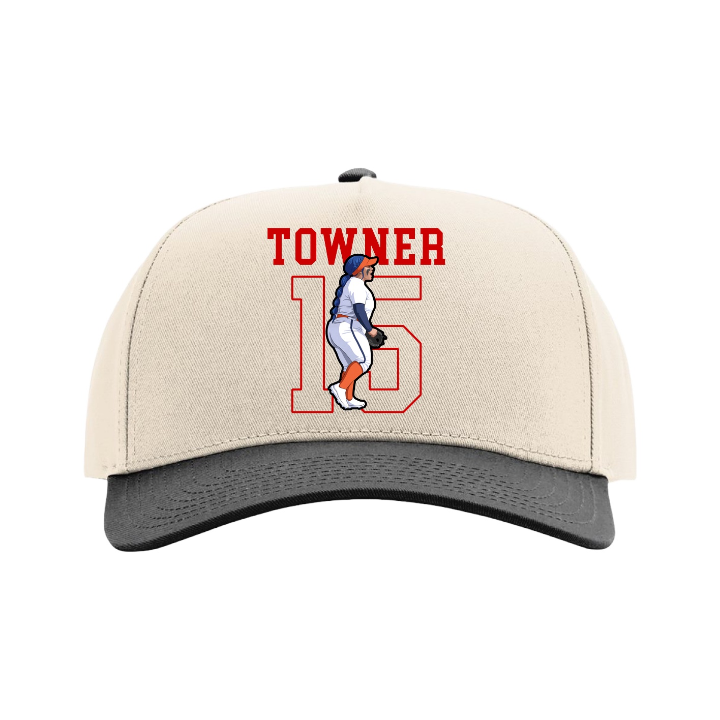 Full Fabric Five-Panel Champ Cap