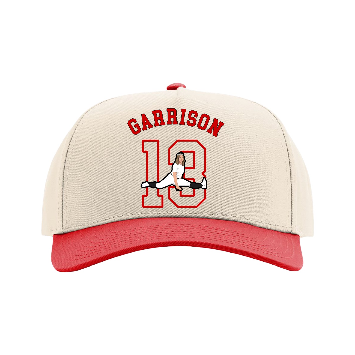 Full Fabric Five-Panel Champ Cap