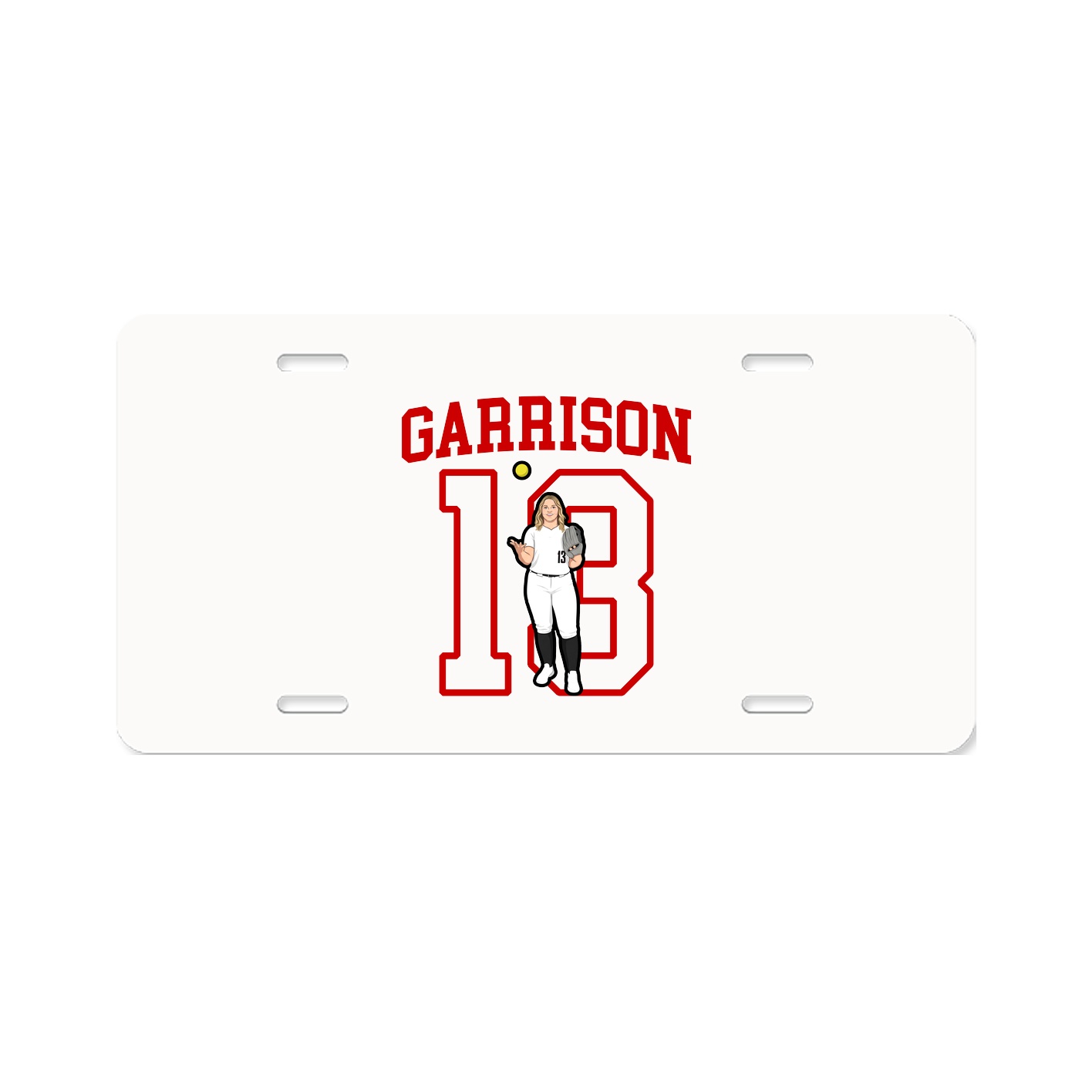 License Plate — Shirsey in Classic