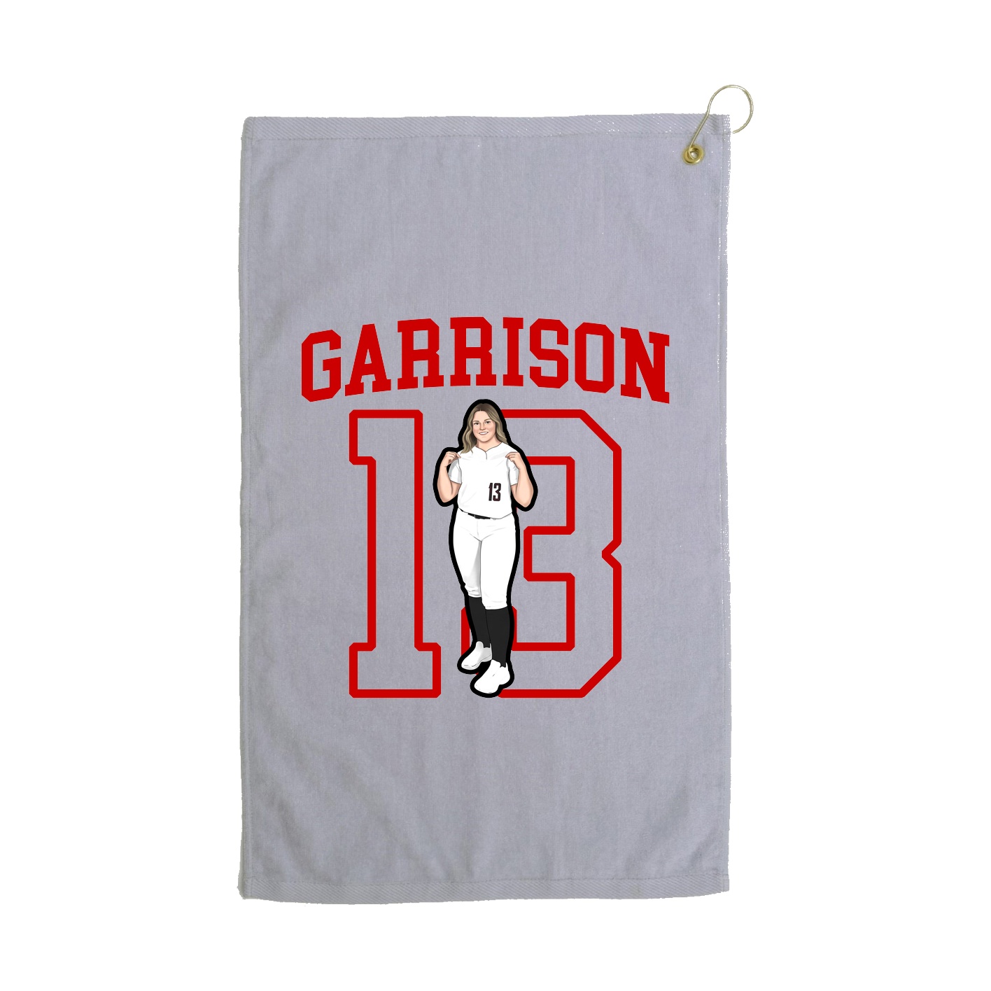 Golf Towel — Shirsey in Grey