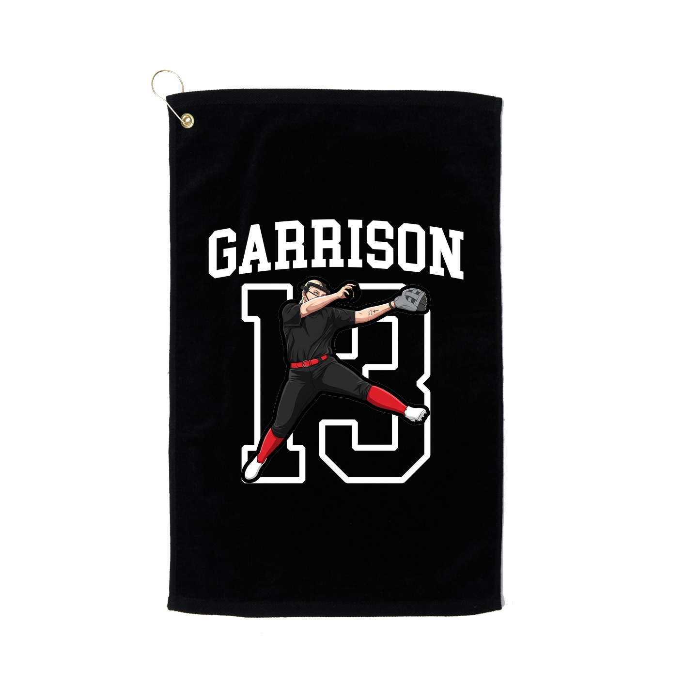 Golf Towel — Shirsey in Black