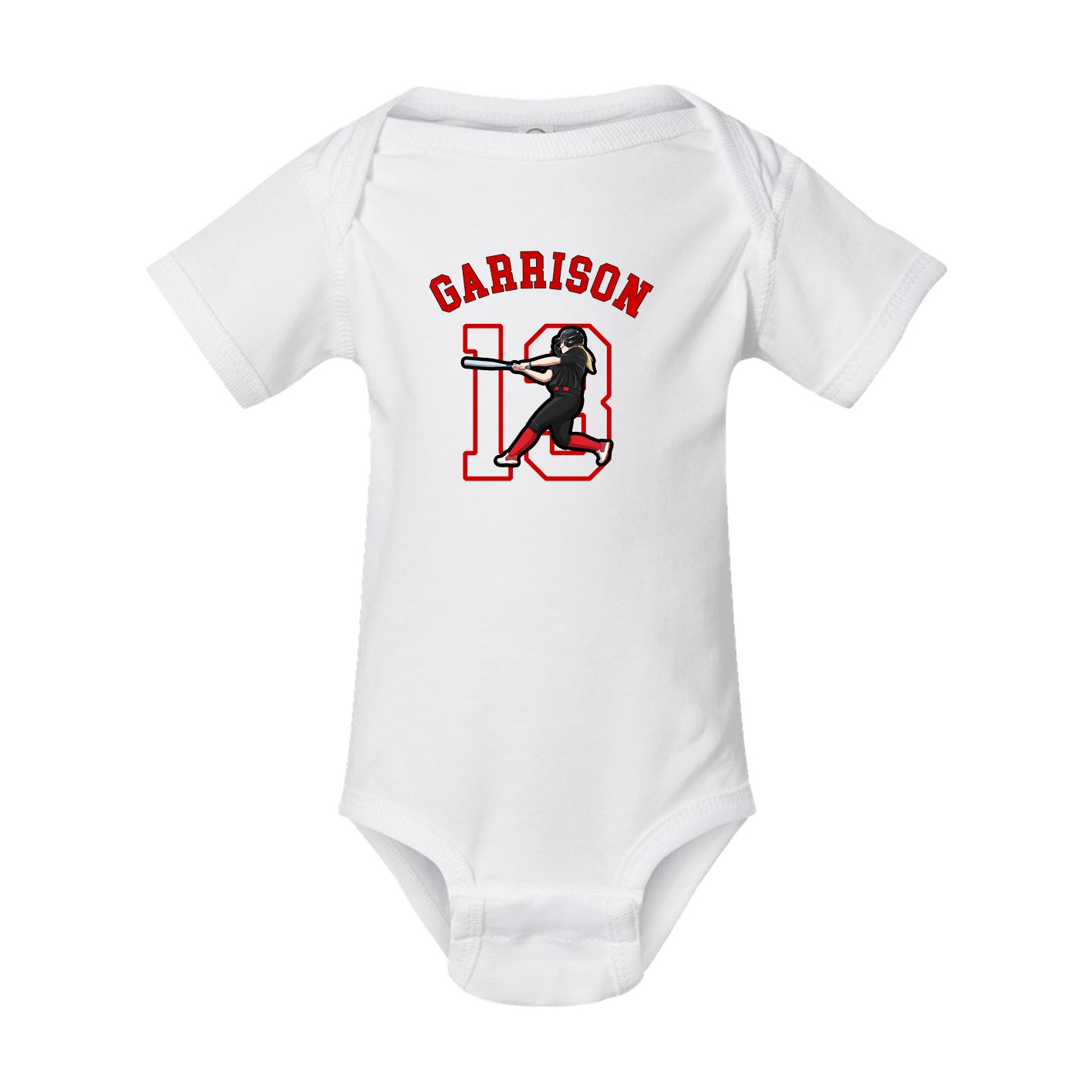 Baby Onesie — Shirsey Arch in White
