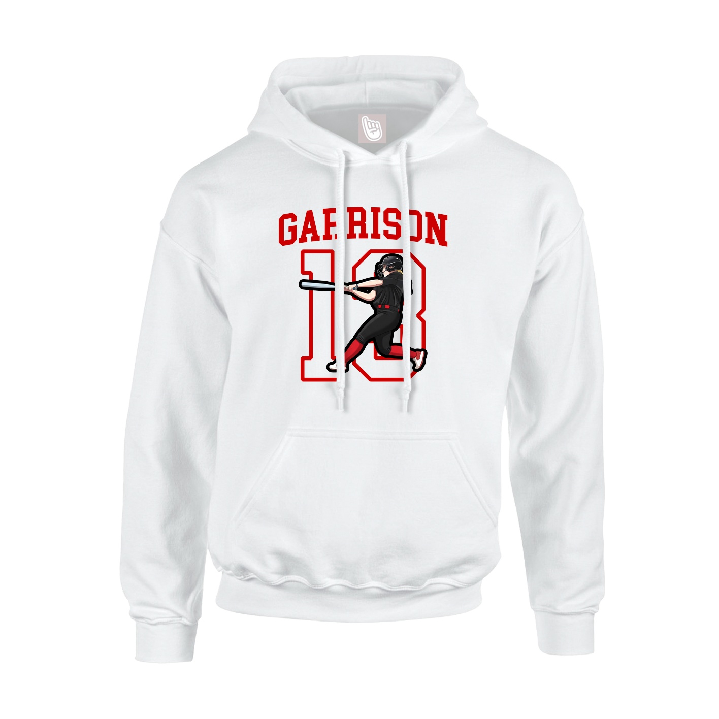 Hoodie — Shirsey in White