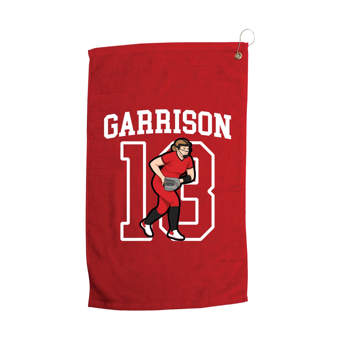 Golf Towel — Shirsey in Red