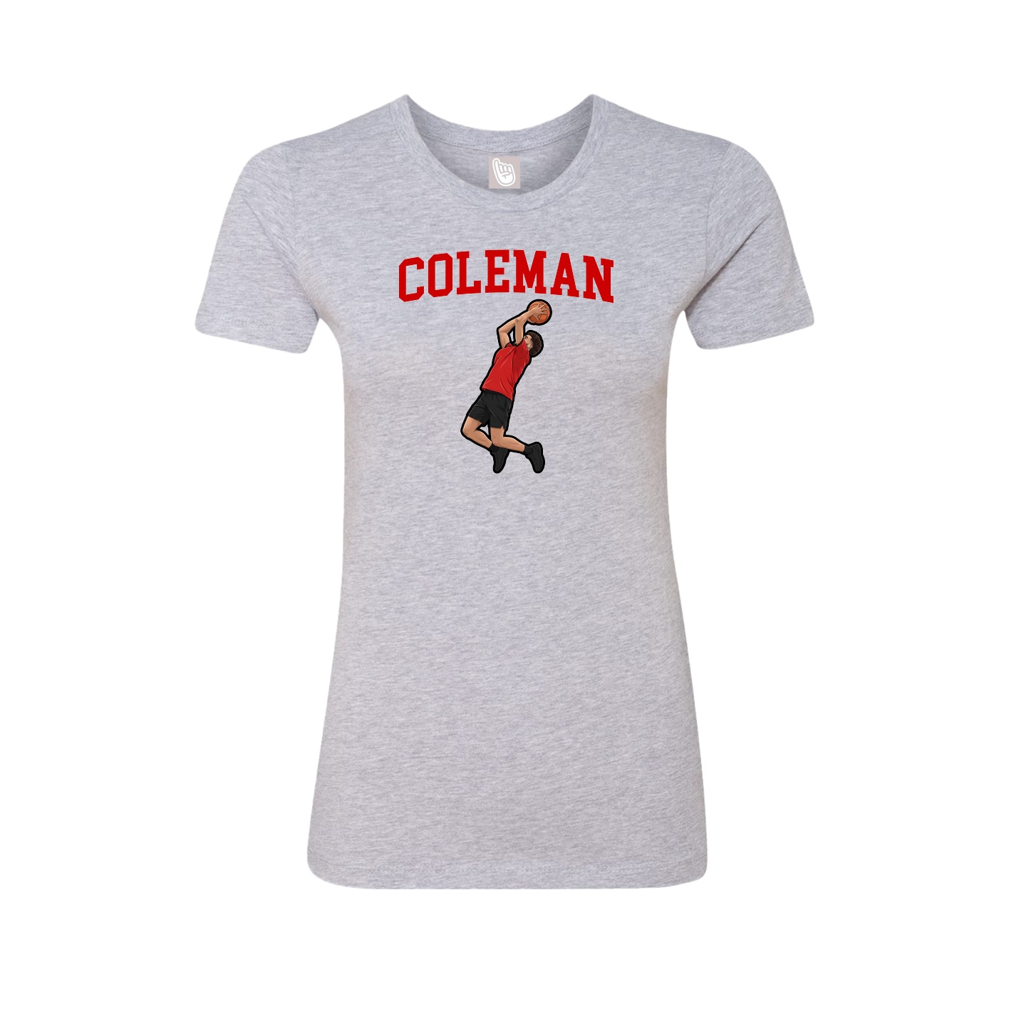 Fitted Women's Tee — Shirsey in Grey