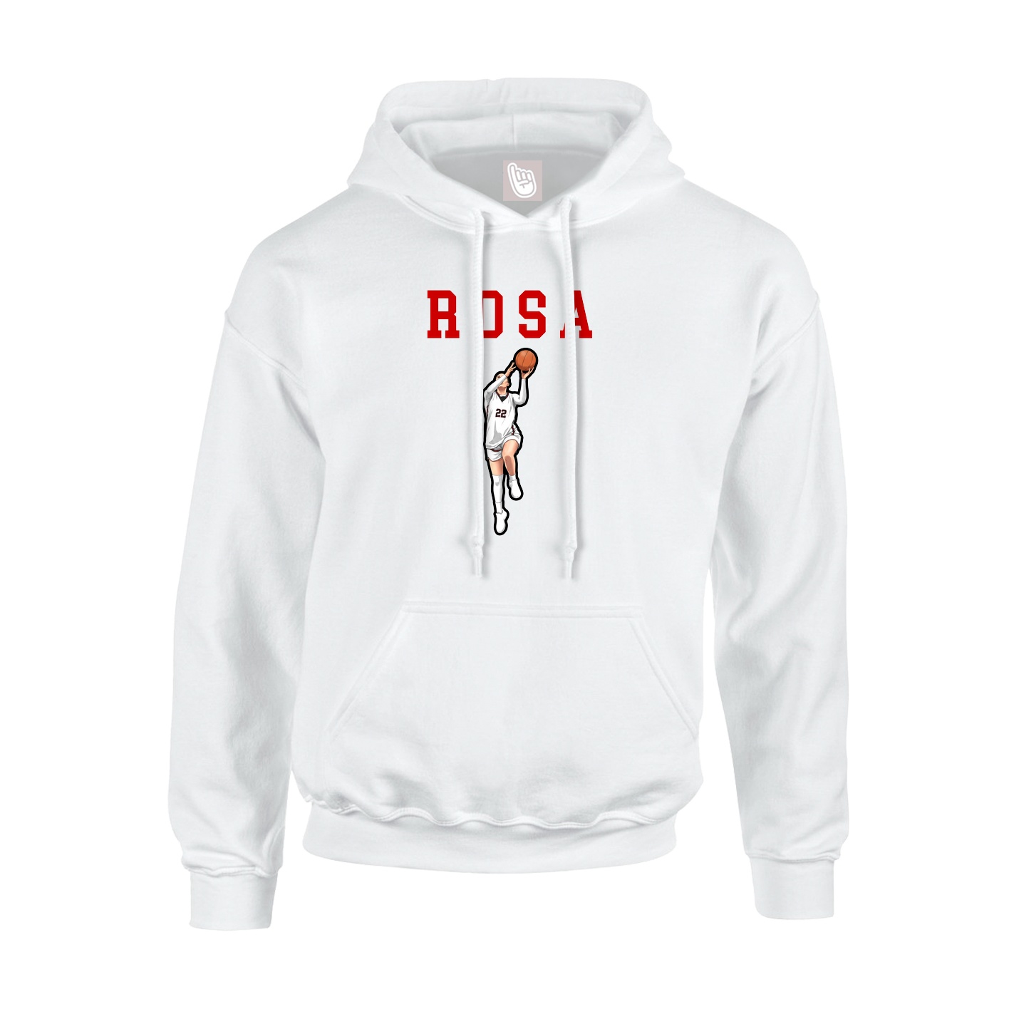 Youth Hoodie — Shirsey in White