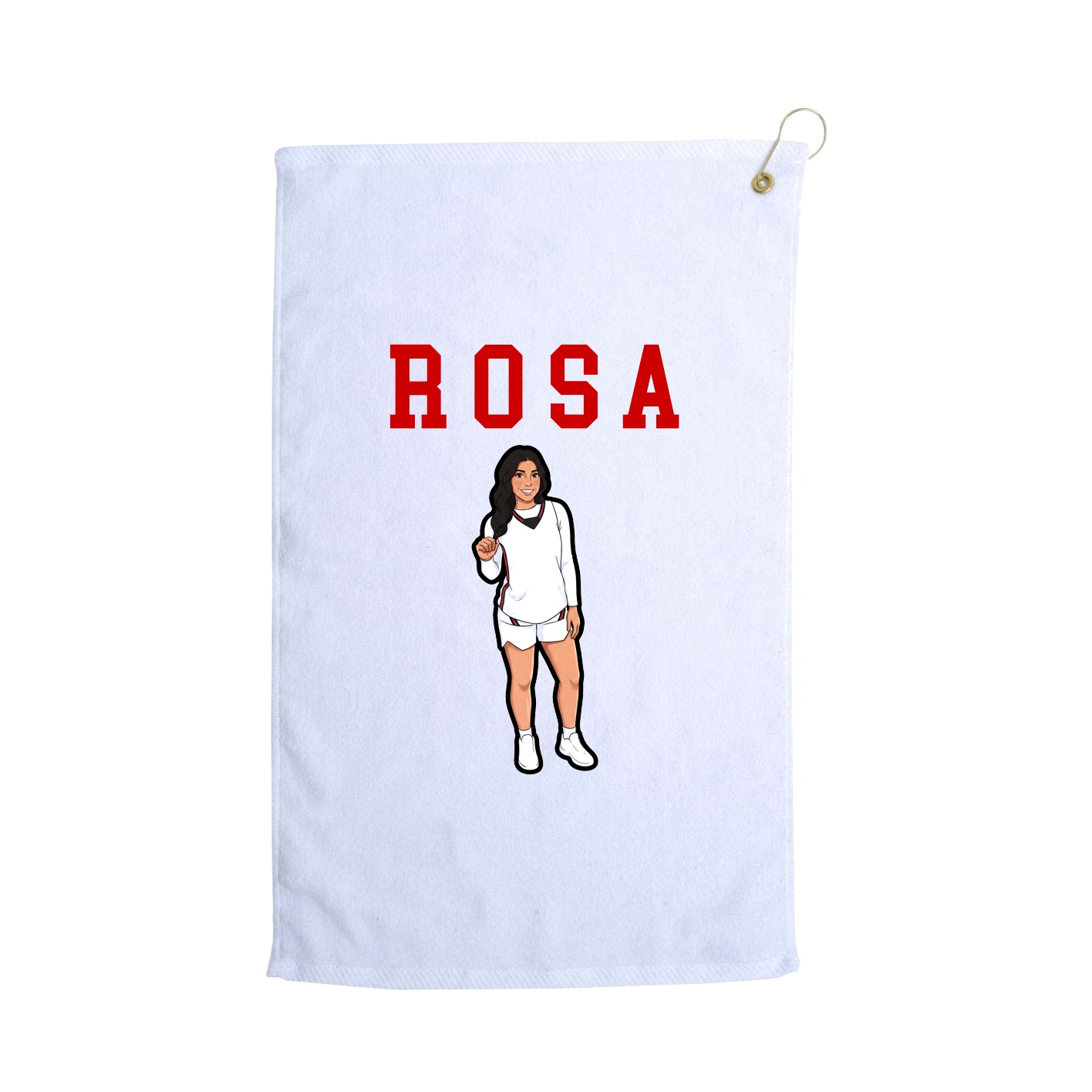 Golf Towel — Shirsey in White