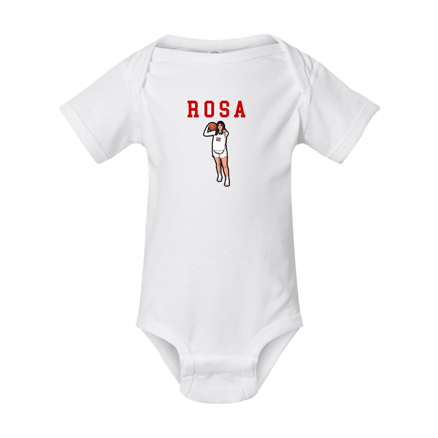 Baby Onesie — Shirsey in White