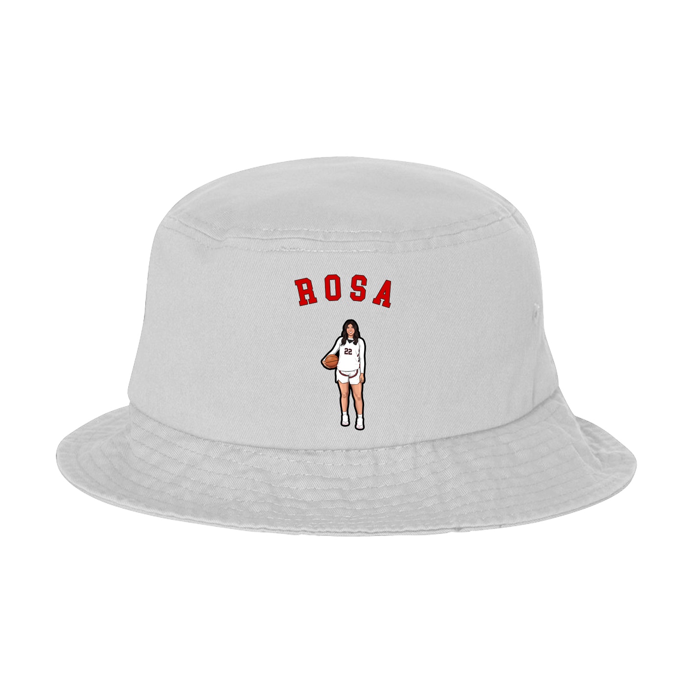 Bucket Cap — Shirsey Arch in White