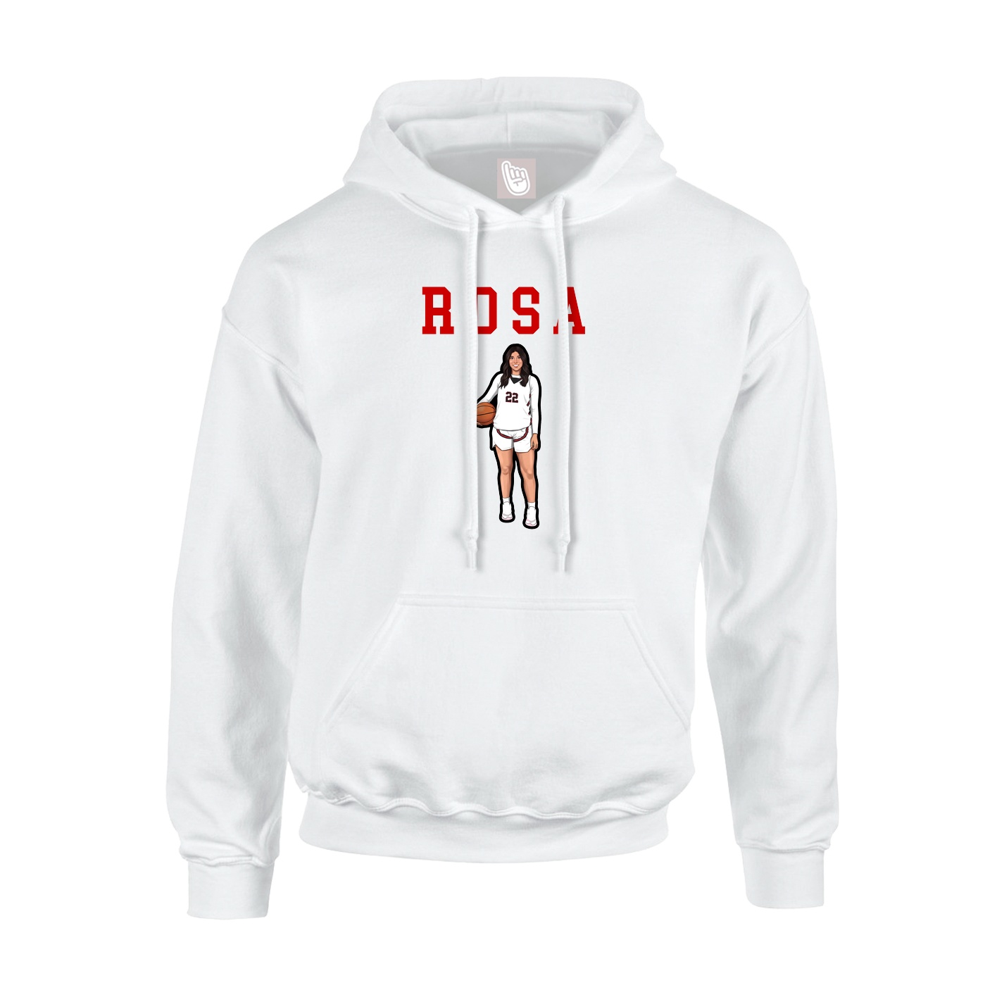 Youth Hoodie — Shirsey in White