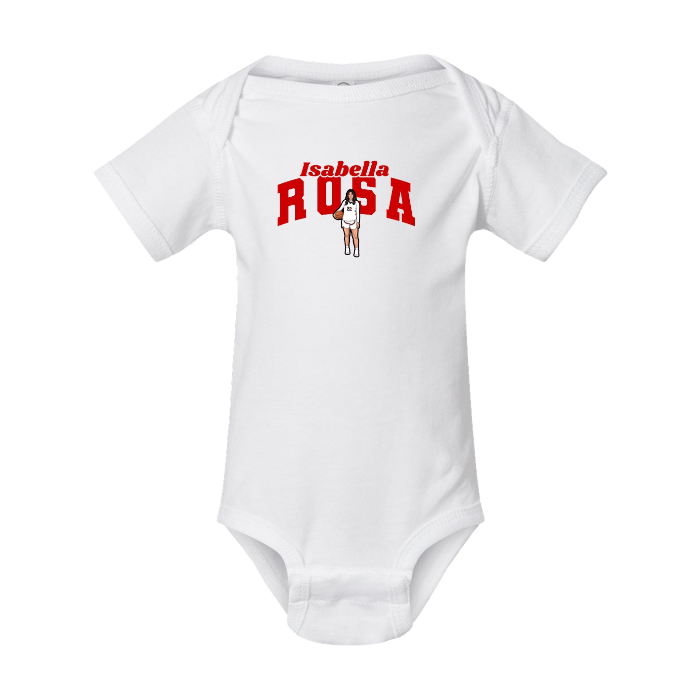 Baby Onesie — Signature Arch in White