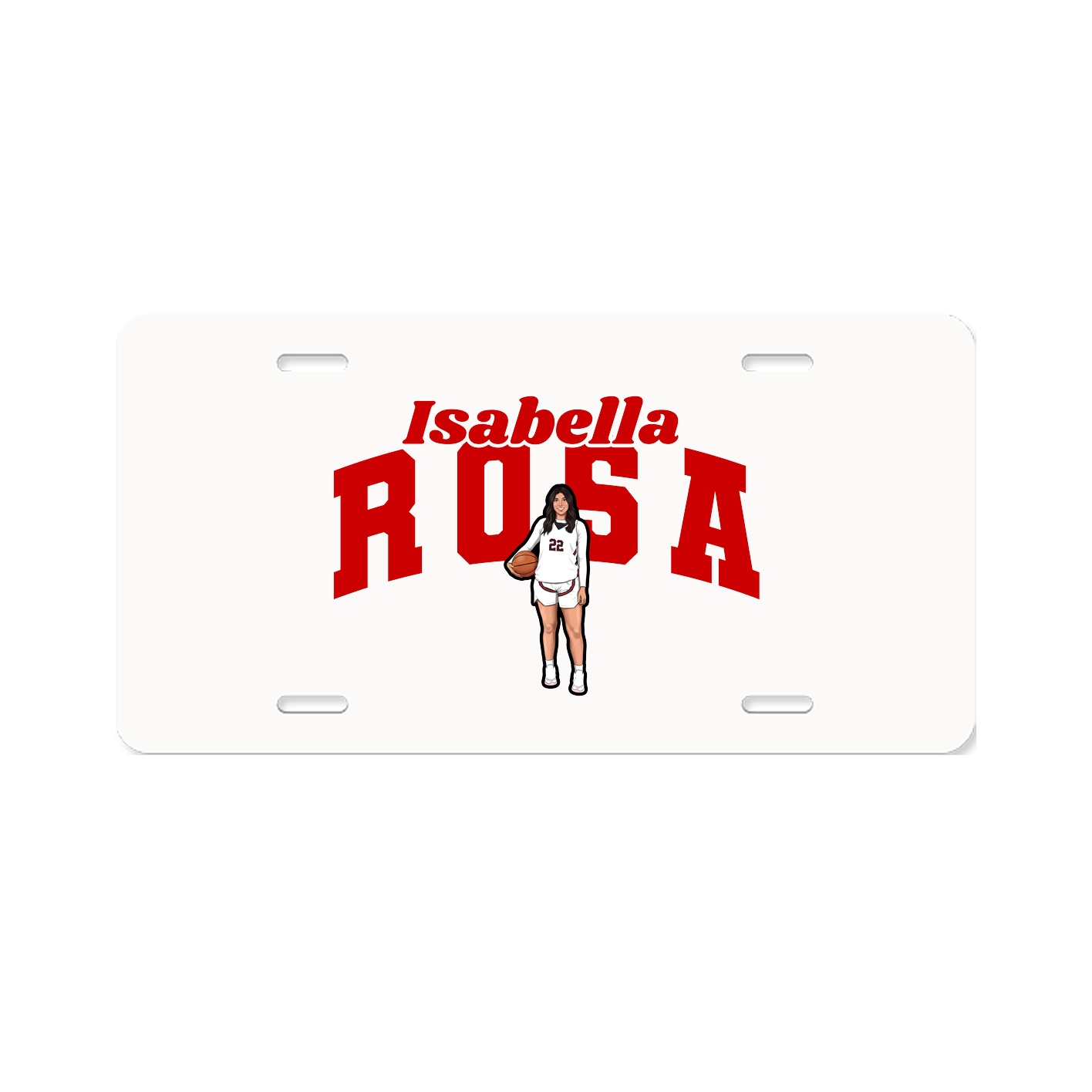 License Plate — Signature Arch in Classic