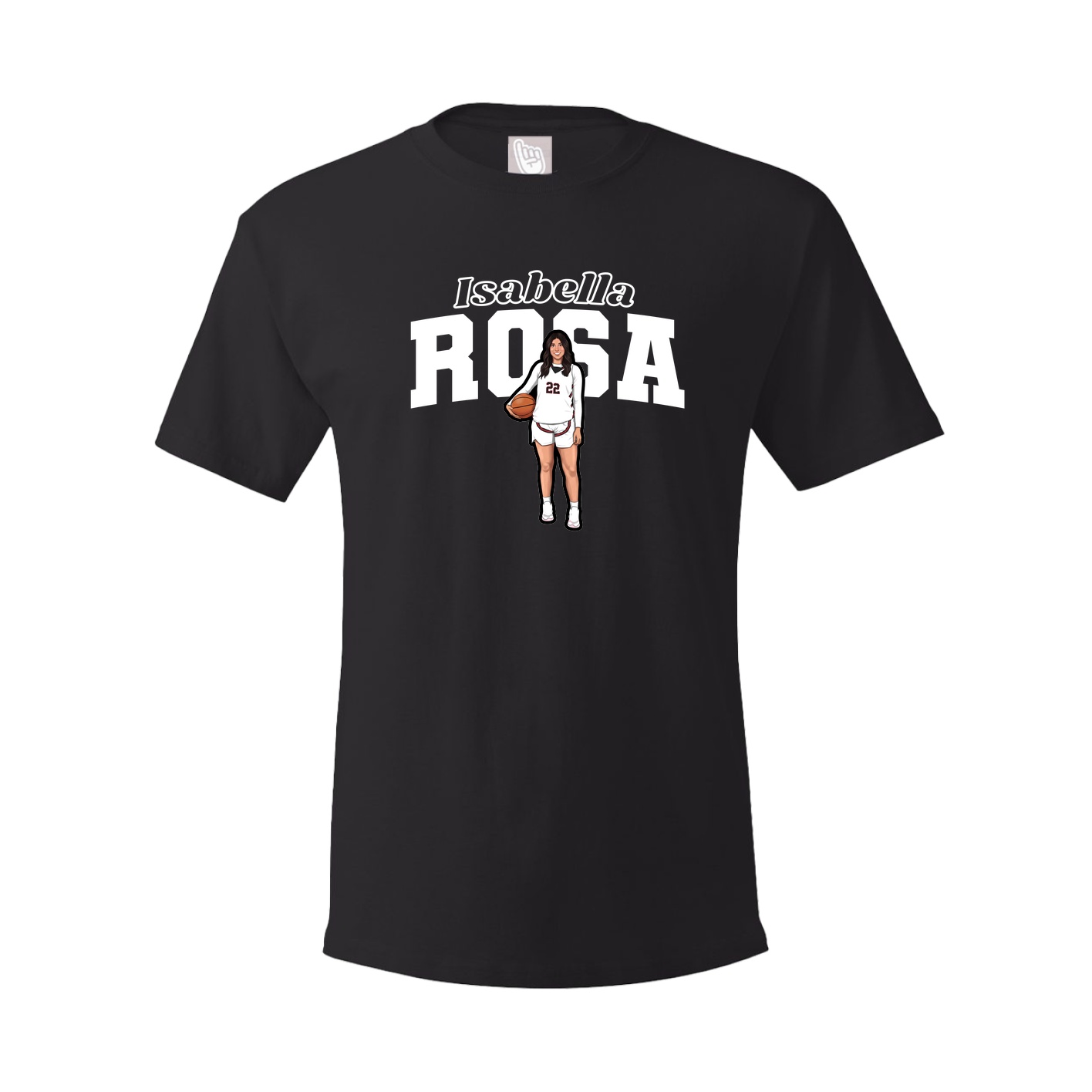 Tee — Name Arch in Black