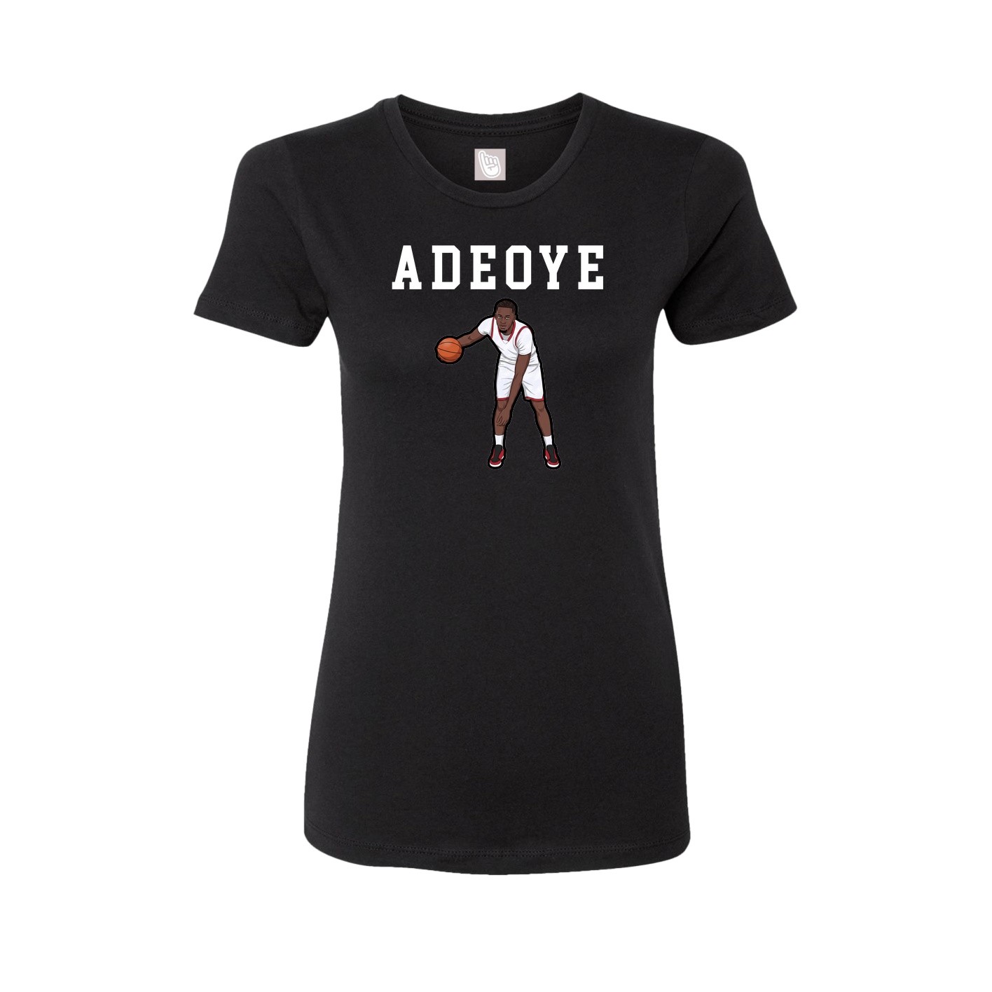 Fitted Women's Tee — Shirsey in Black