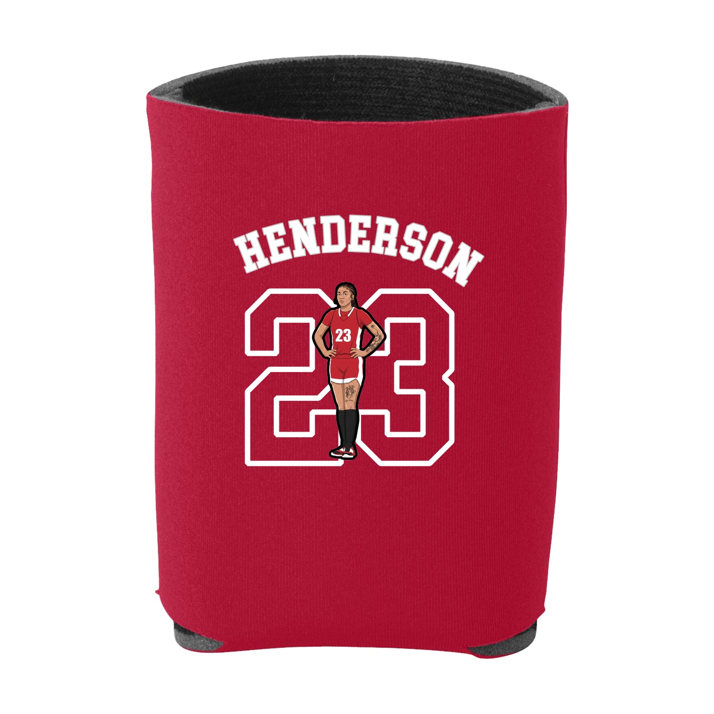 Can Holder — Shirsey Arch in Red