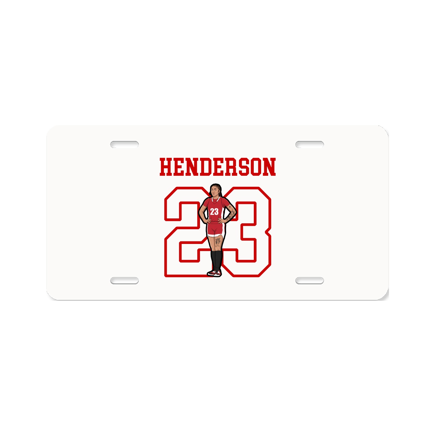 License Plate — Shirsey in Classic