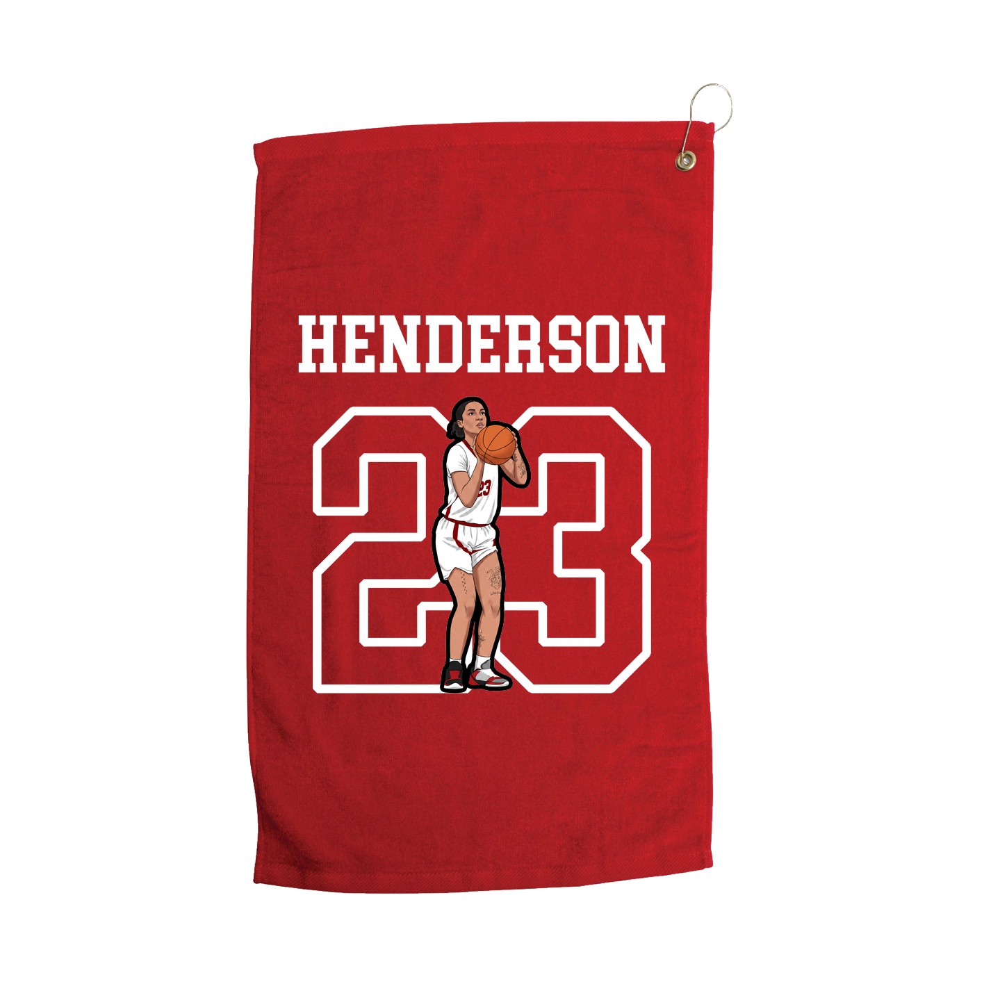 Golf Towel — Shirsey in Red
