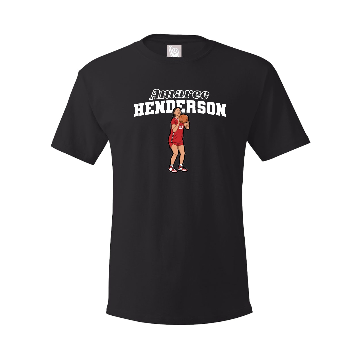 Youth Tee — Name Arch in Black