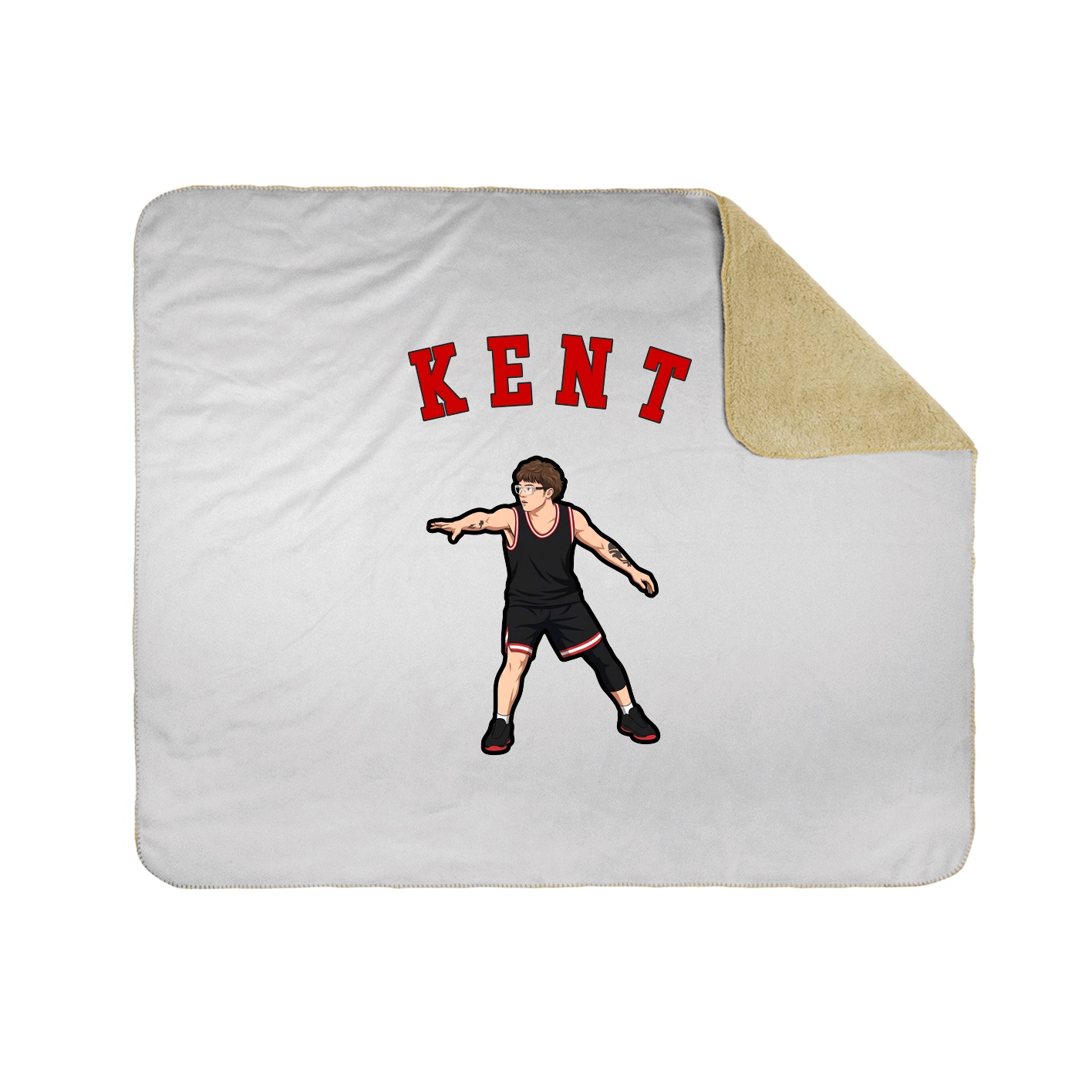 Throw Blanket — Shirsey Arch in White