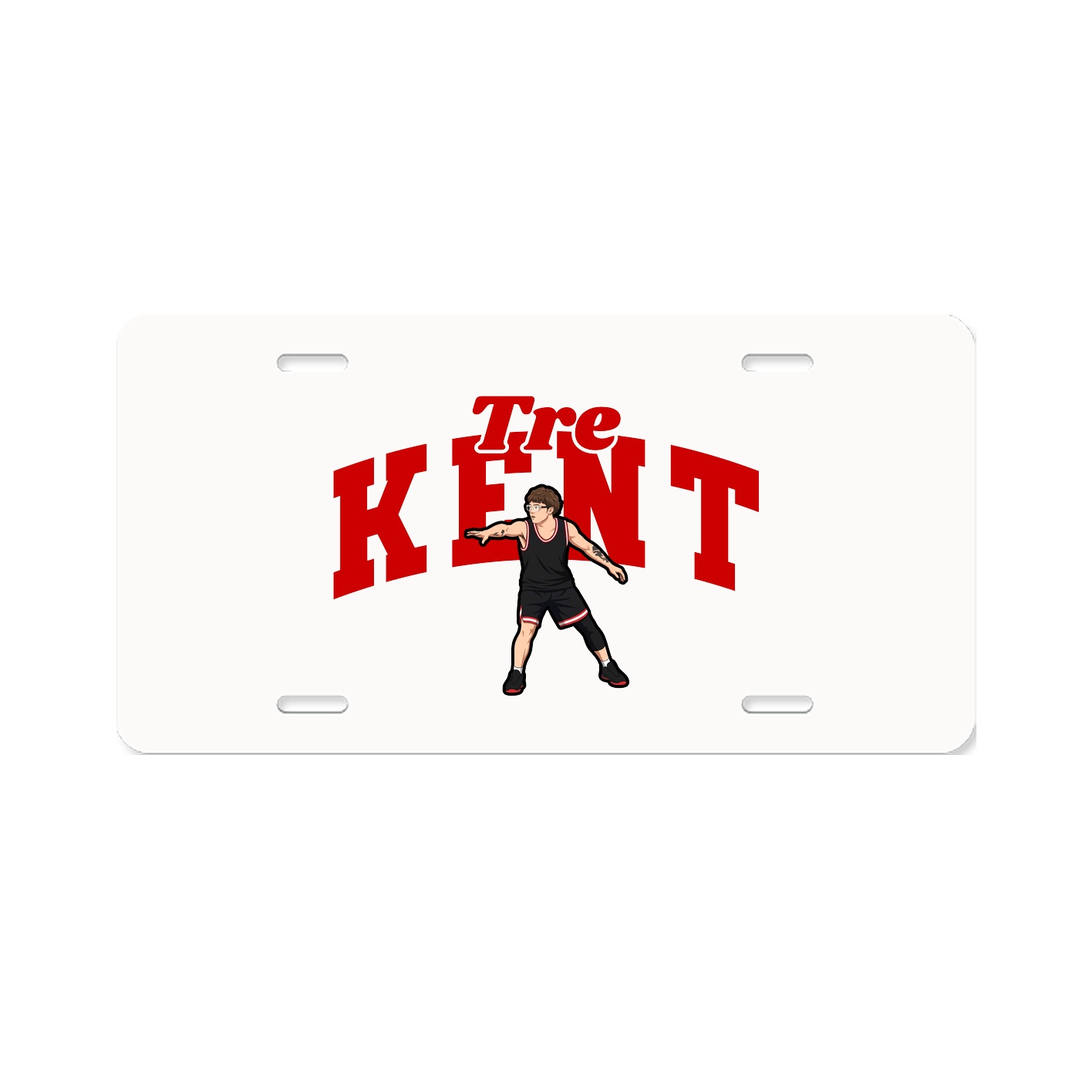 License Plate — Signature Arch in Classic