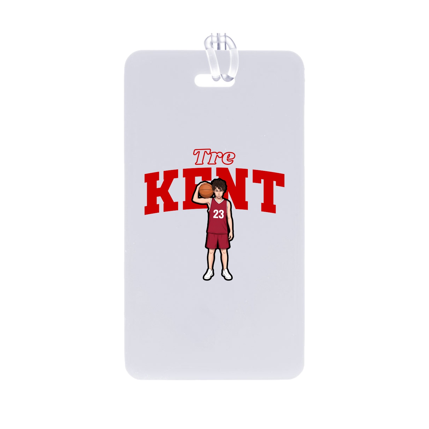 Bag Tag — Name Arch in Classic