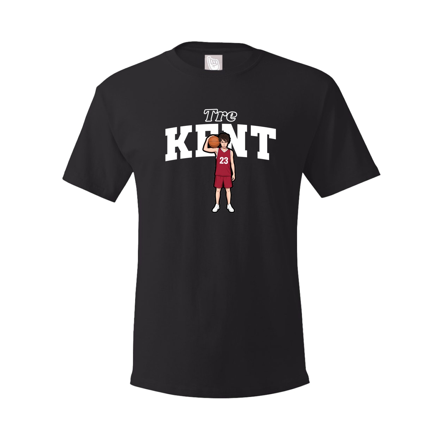 Tee — Name Arch in Black