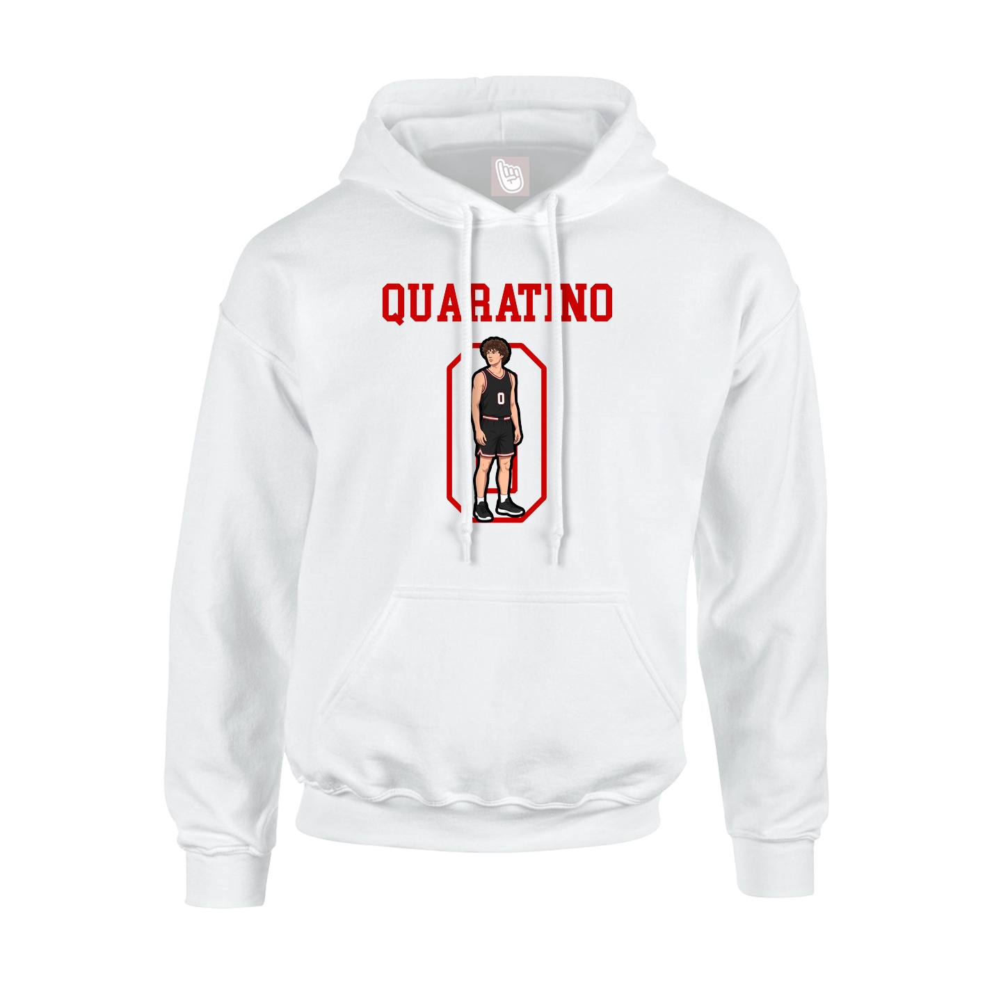 Hoodie — Shirsey in White
